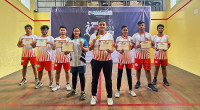IUB bags 2 championship and 3 runner-up titles at Inter-University Squash Tournament 2025